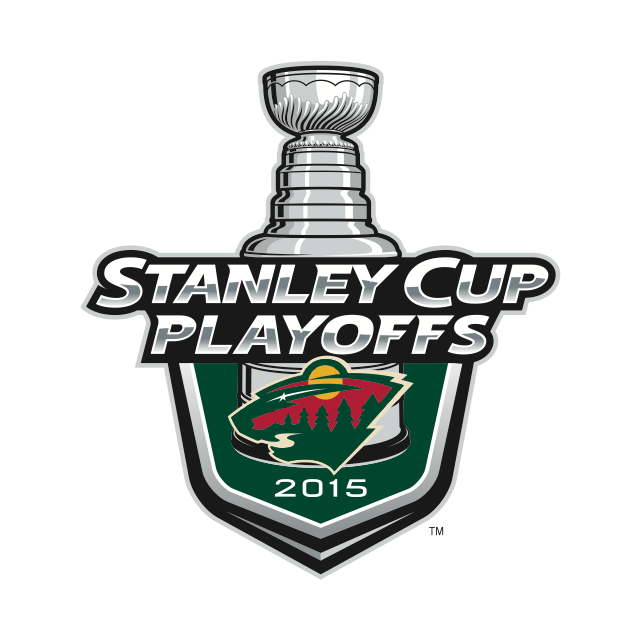 Minnesota Wild 2015 Playoffs Logo iron on heat transfer